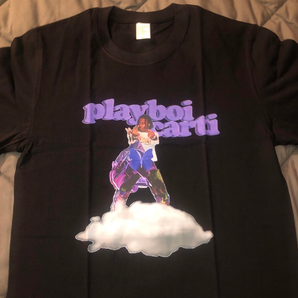New Playboi Carti Mens T Shirt Merch Fan Rolling Loud